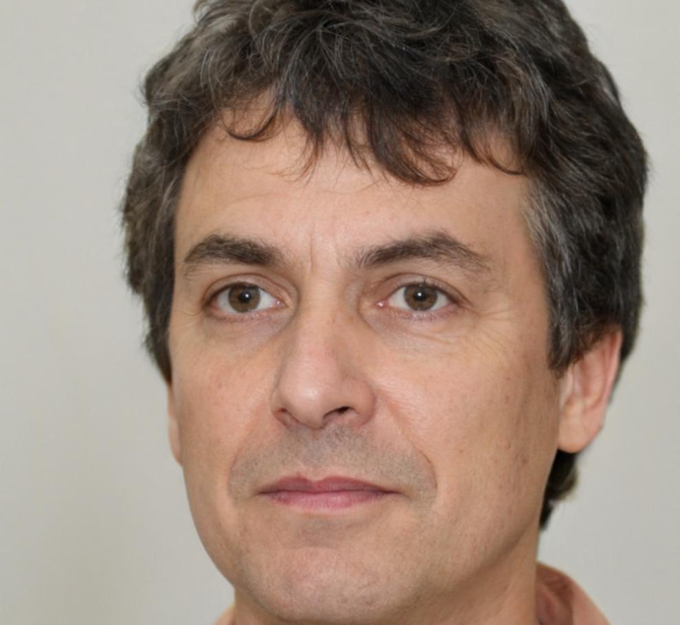 Portrait de Vadim étudiant russe